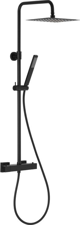 Zestaw prysznicowy KFA Logon 1-funkcyjna czarny (5746-920-81)