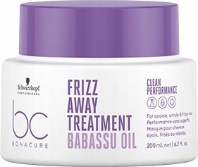 Schwarzkopf Plaukų kaukė Schwarzkopf Frizz Away Bonacure nuo pasišiaušusių plaukų 200 ml