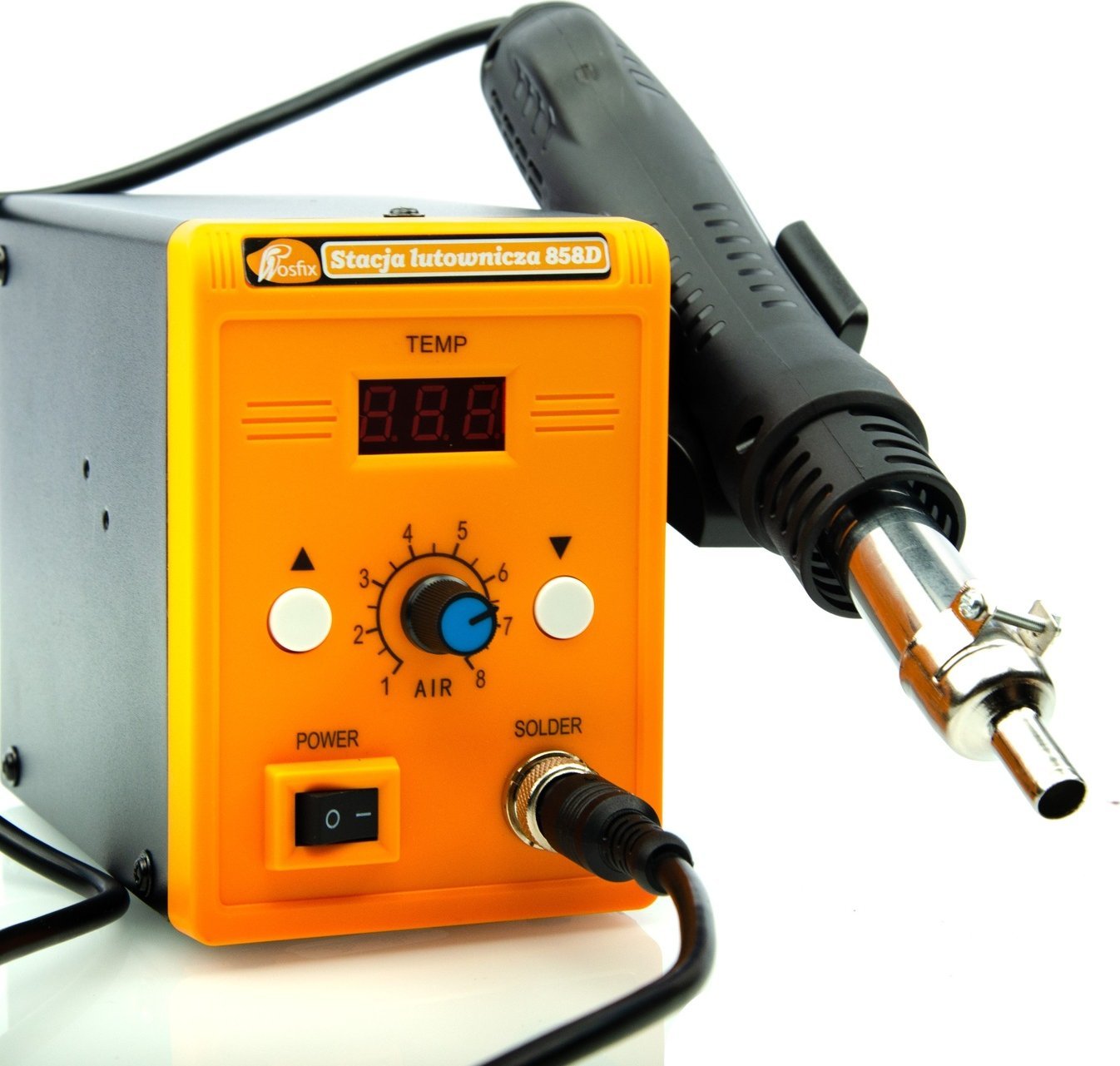 Rosfix STACJA LUTOWNICZA HOTAIR 858D TERMOKURCZKI TOPNIK