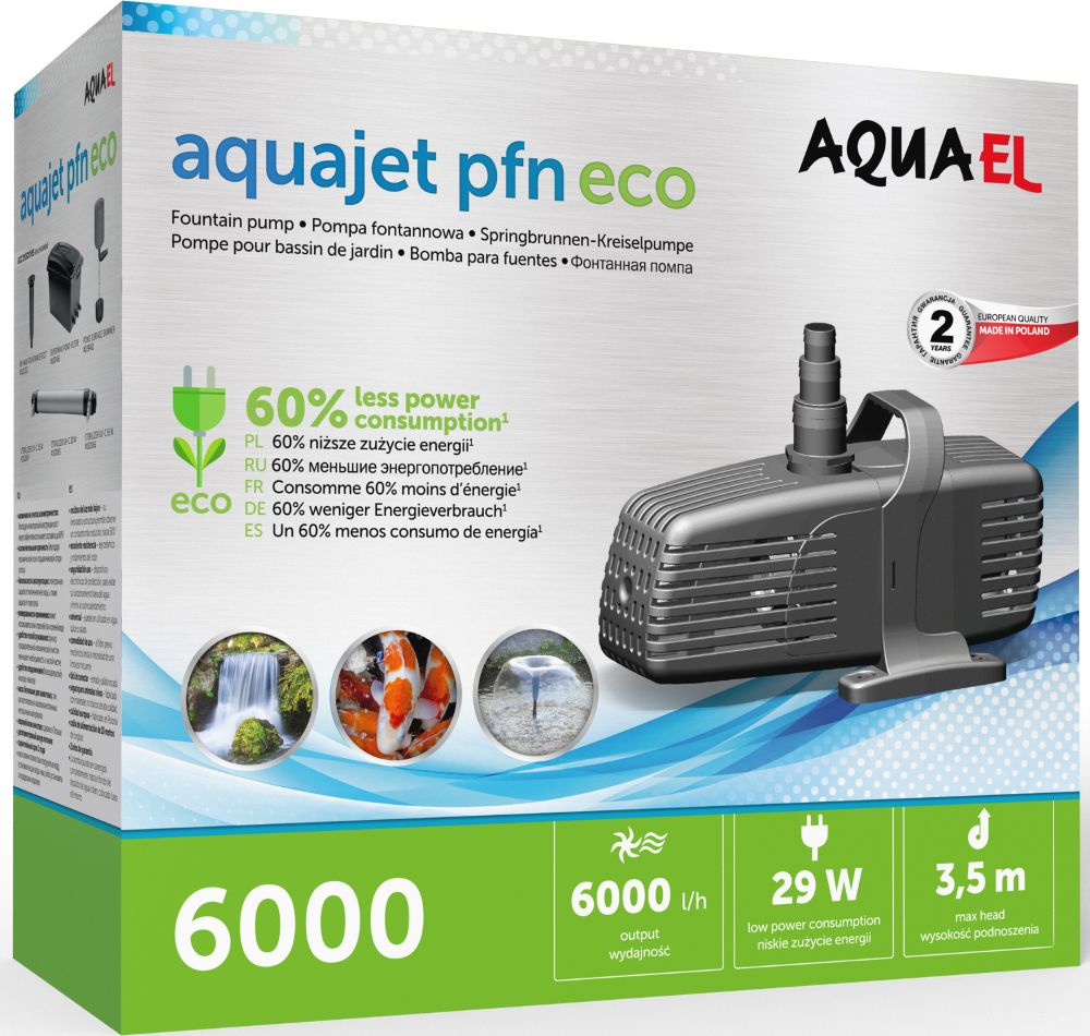 Aquael AQUAEL Pompa fontannowa PFN ECO 6000