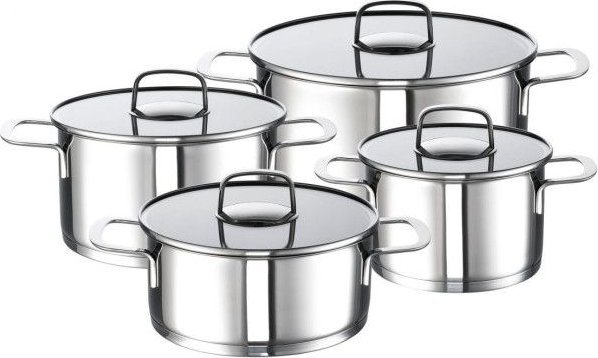 ROHE TOM Nimm-4 Tom, Zestaw garnków 4 elementowy, indukcja 253421-04