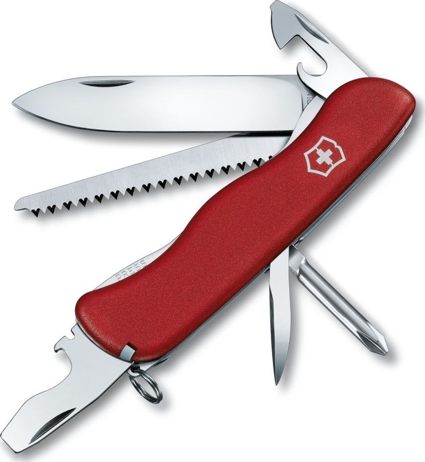 Victorinox Scyzoryk Victorinox Trailmaster, czerwony, Nylon, 111 mm