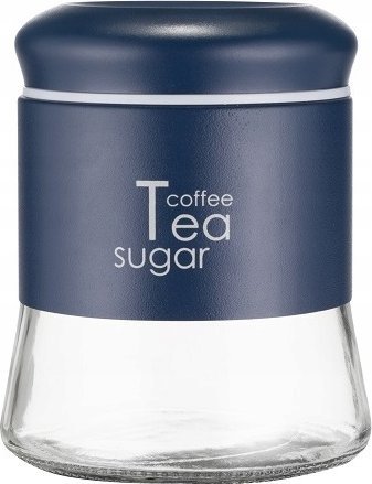 Kadax KADAX Pojemnik Szklany Kawa Herbata 750ml Granat