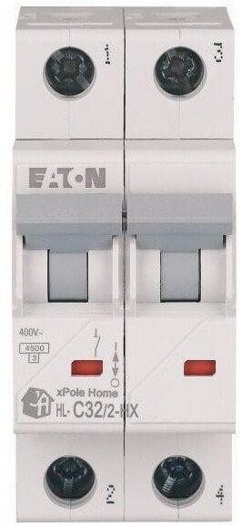 Eaton Wyłącznik nadprądowy 2P C 32A 6kA AC xPole HN-C32/2 194874