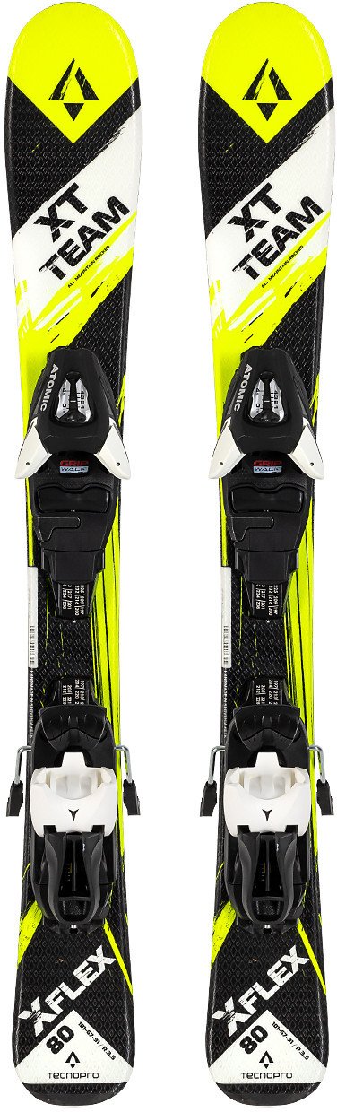Narty dziecięce TECNOPRO XT TEAM + wiązanie ATOMIC LC 5 z GRIP WALK 80 cm