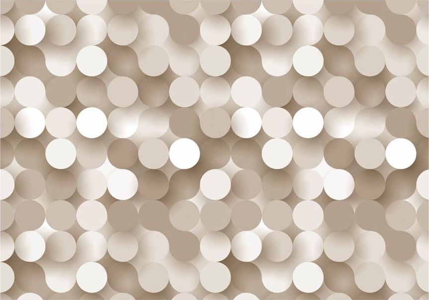 DecoNest Fototapeta - Złota sieć - 400X280