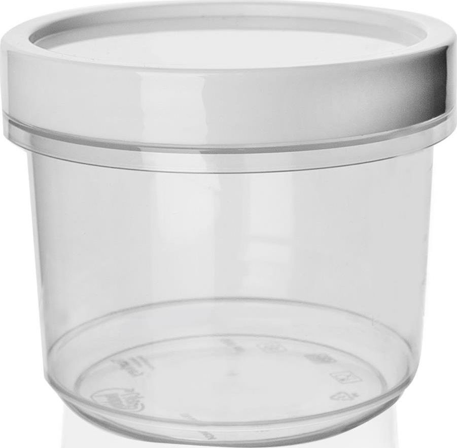 Orion Pojemnik kuchenny OKRĄGŁY do żywności z pokrywką uszczelką zakręcany 940 ml