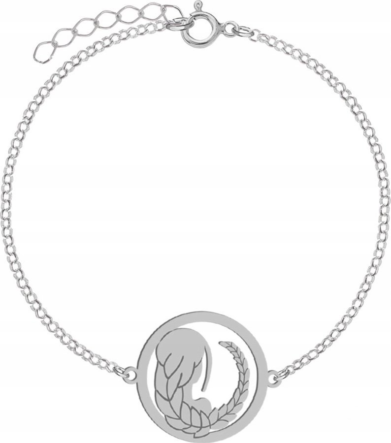 Radziszewska Jewellery Bransoletka Srebrna Znak Zodiaku Panna 925 GRAWER DEDYKACJA GRATIS