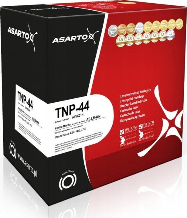 Toner Asarto Toner Asarto do Konica-Minolta TNP44 | A6VK01H | 20000 str. | black