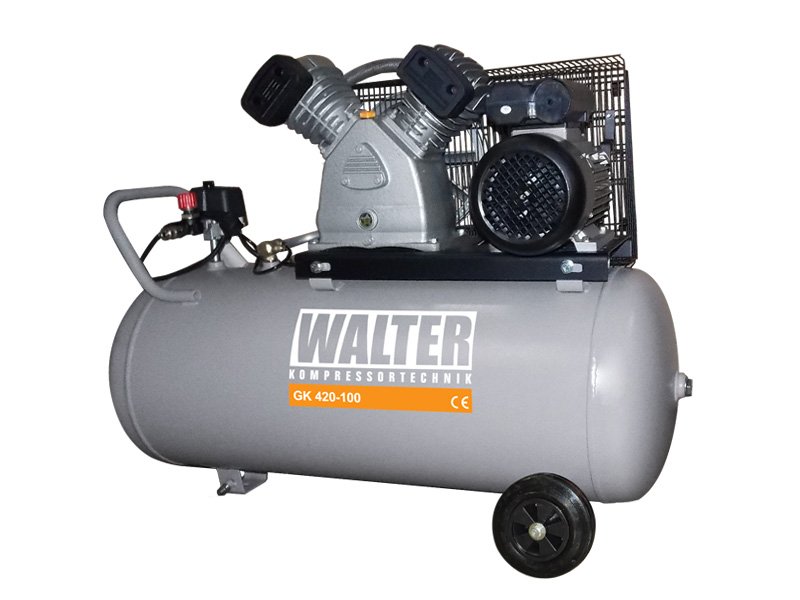 Sprężarka Walter 10bar 100L (WL GK420/100)