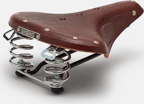 Brooks Siodełko BROOKS B67 SHORT, Brown, Steel Rail, Waga 810g, Linia Leather (NEW)