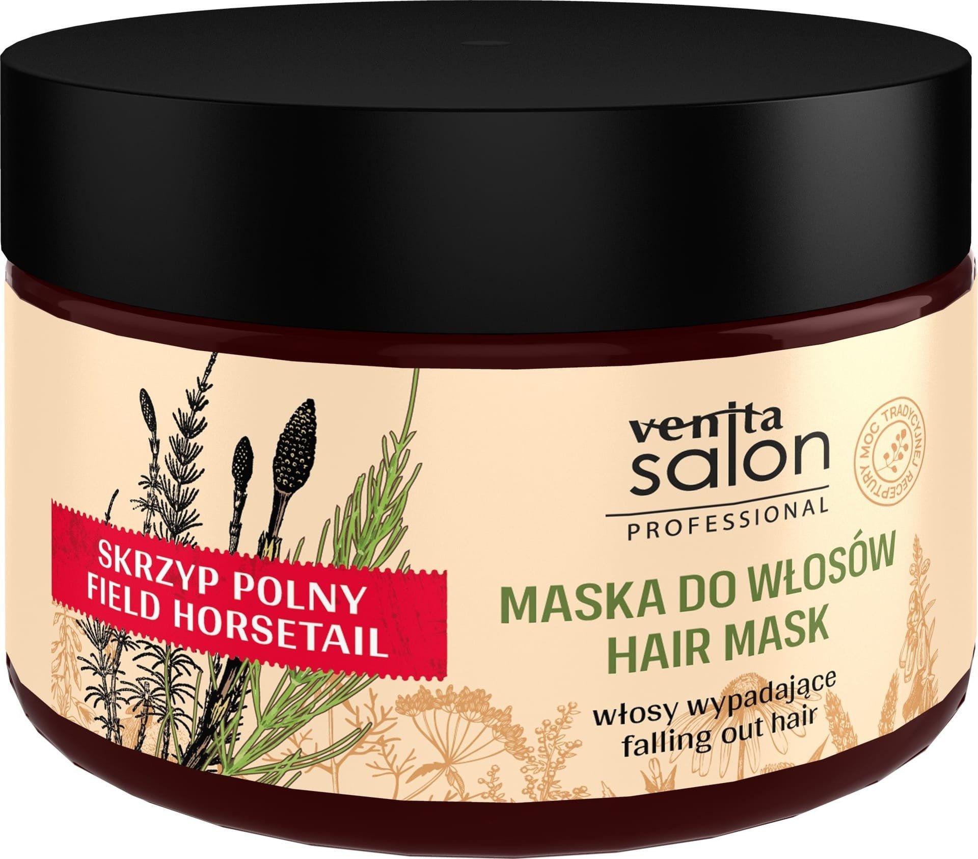VENITA SALON MASKA DO WŁOSÓW SKRZYP 500ml