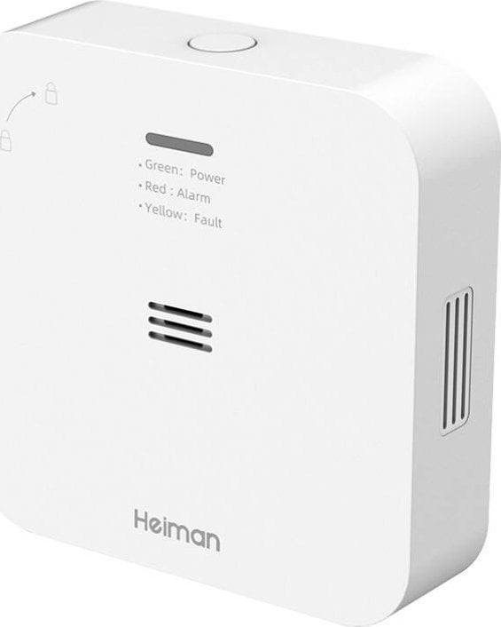 Heiman Inteligentny czujnik tlenku węgla WiFi Heiman WS-720ES Tuya