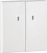 Efapel EFAPEL LOGUS90 KLAWISZE DO ŁĄCZNIKA SERYJNEGO BIAŁY 90615 TBR Z PODŚWIETLENIEM