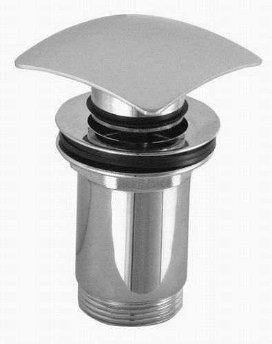 KFA Korek automatyczny klik-klak 5/4" duży kwadratowy chrom (660-454-00)