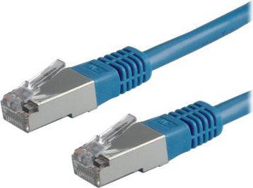 Value Kabel S/FTP (PiMF) Patch Cord Cat.6 blue 0.5m (21.99.1324-250)