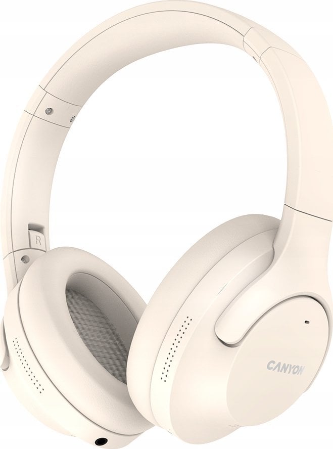 Słuchawki Canyon CANYON Słuchawki nauszne OnRiff 10, Beżowe