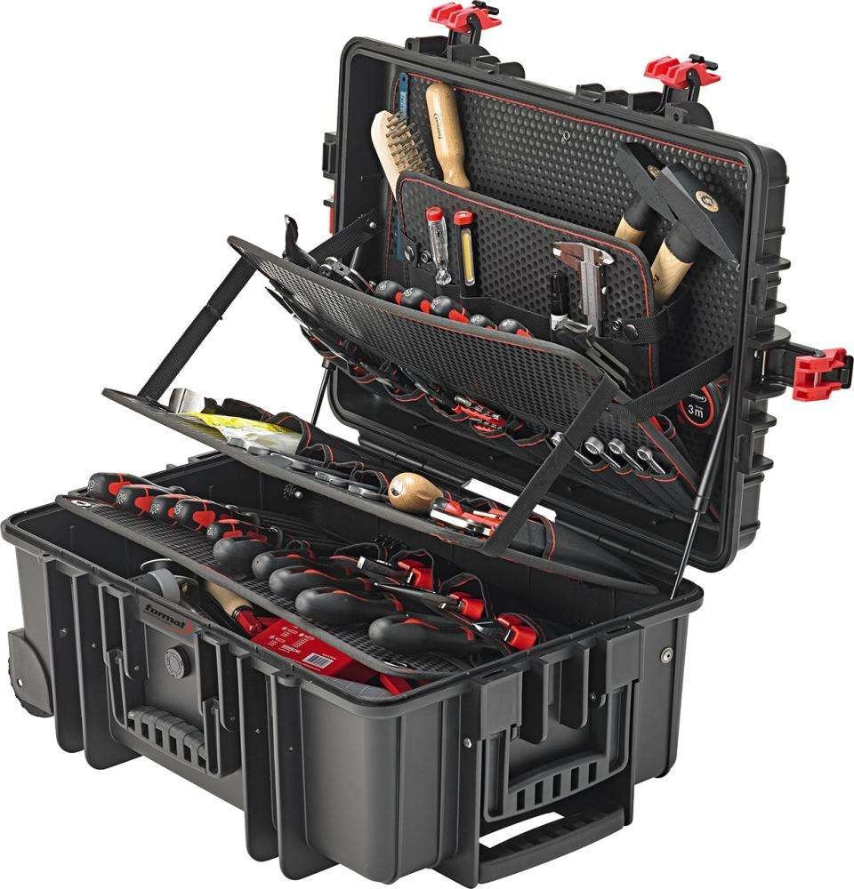 Zestaw narzędzi montażowych, 238-cz. w walizce ochronnej FORMAT