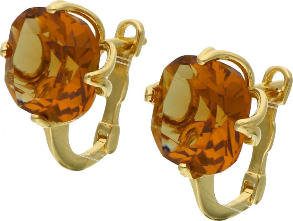 Rosanto Złote kolczyki z zultanitem sultanitem 585 14k