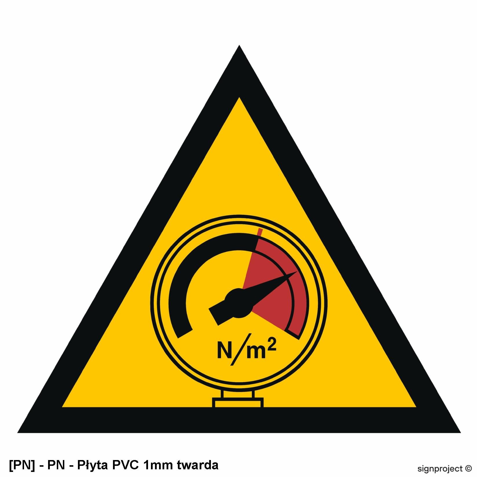 JA006 - Ostrzeżenie przed wysokim ciśnieniem 400x400