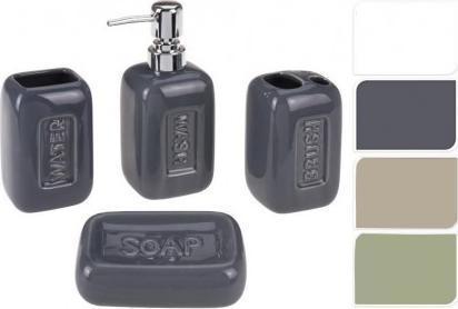 Koopman Zestaw łazienkowy komplet akcesoriów mix 4 el.