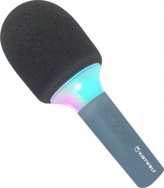 Mikrofon Kidywolf Kidywolf Microphone Bluetooth with Light blue