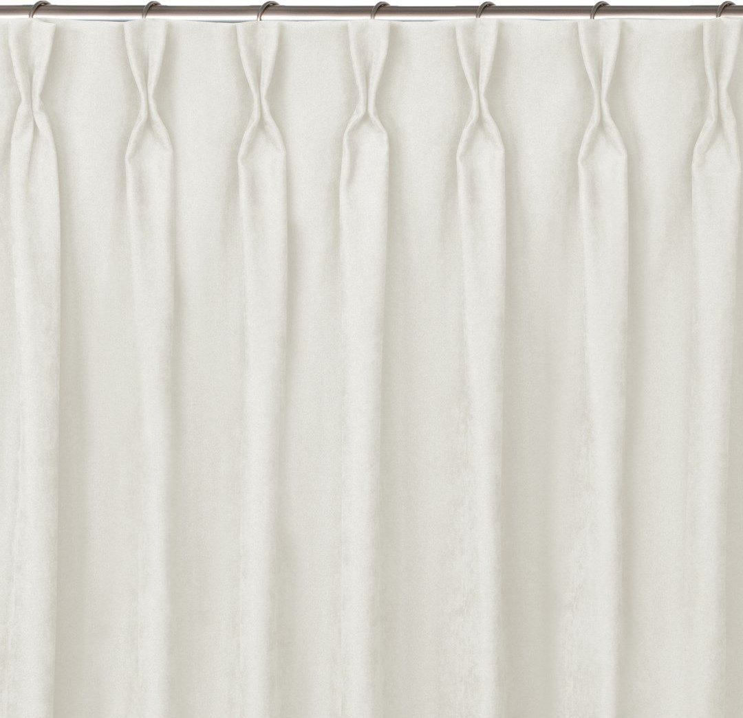 Homede Homede Zasłona MILANA szenilowa na flexach 560x175 kremowa wzór 2