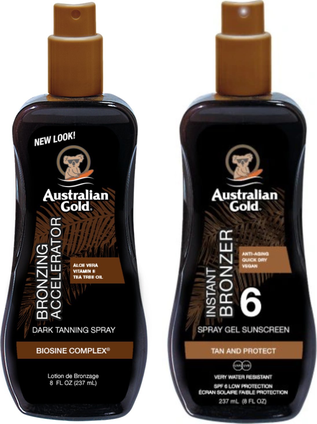 Australian Gold Spray Accelerator + Spray Gel SPF6