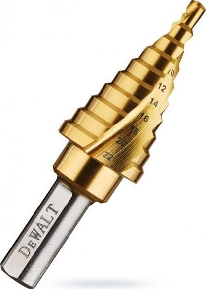Wiertło Dewalt wiertło stopniowe extreme® 4–22 mm