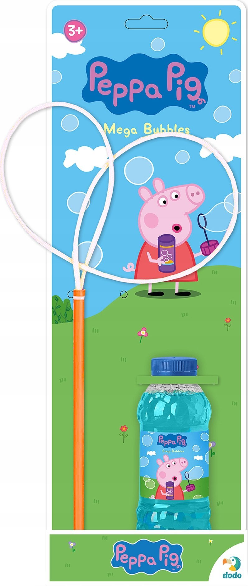 Dodo Zestaw Do Tworzenia Dużych Baniek Mydlanych "Świnka Peppa" Płyn 450ml