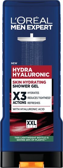 L'OREAL Men Expert Hydra Hyaluronic nawilżający żel pod prysznic 400ml