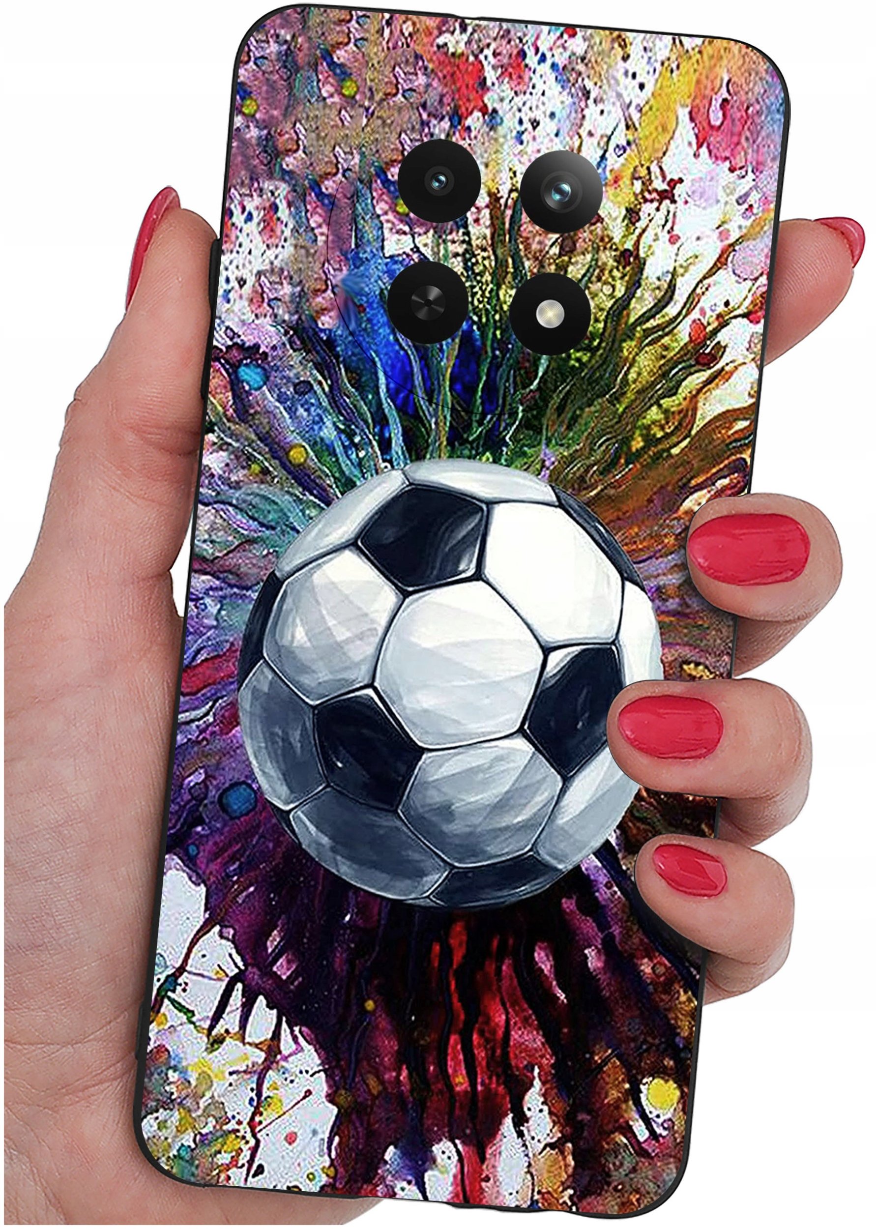 Etui do Realme 12 5G | 12x 5G WZORY |SILIKONOWE MATT CASE + SZKŁO 9H