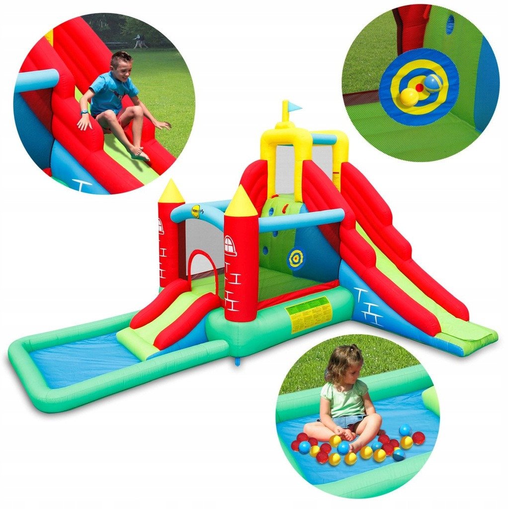 Dmuchany zamek MEGA ZABAWA trampolina HappyHop