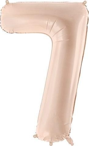 Balon foliowy 7 72cm c. beż