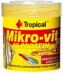 Tropical Mikrovit Hi Protein pokarm wysokobiałkowy dla narybku 50ml