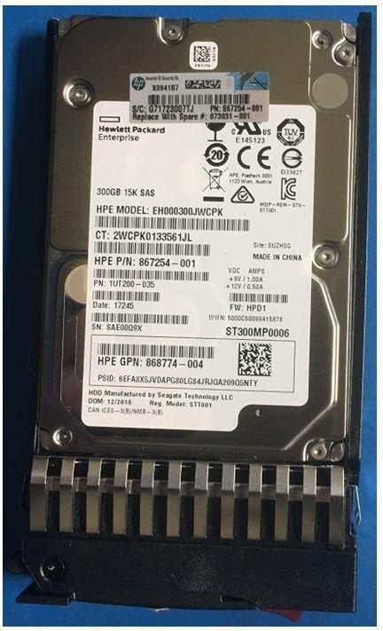 Dysk HP HDD 300GB 12G 15K SFF SAS