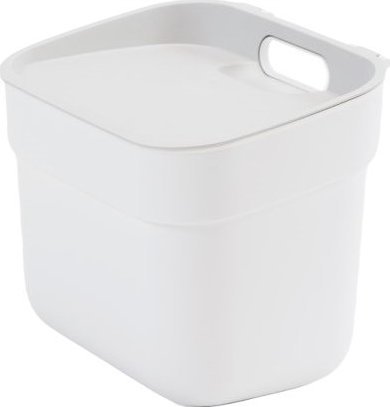 Kosz na śmieci Kadax do segregacji uchylny biały (02100-177-00)