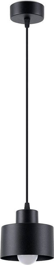 Lampa wisząca Sollux Lighting Lampa Wisząca Savar 1 Czarna E27 60W Sollux Lighting