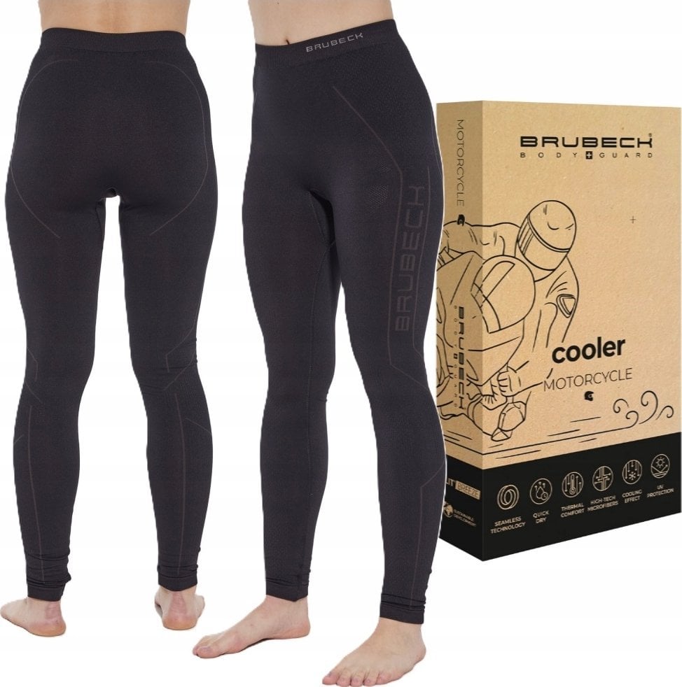 Brubeck LE1389W Spodnie damskie COOLER czarny S