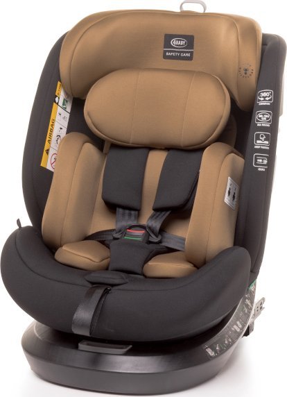 4 BABY Fotelik ROTO-FIX 40-150cm MOKKA I-Size