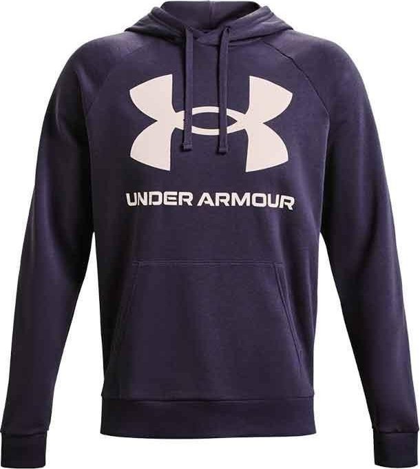 Under Armour Bluza męska Rival Fleece Big Logo Hd granatowa r. XXL (1357093-558)