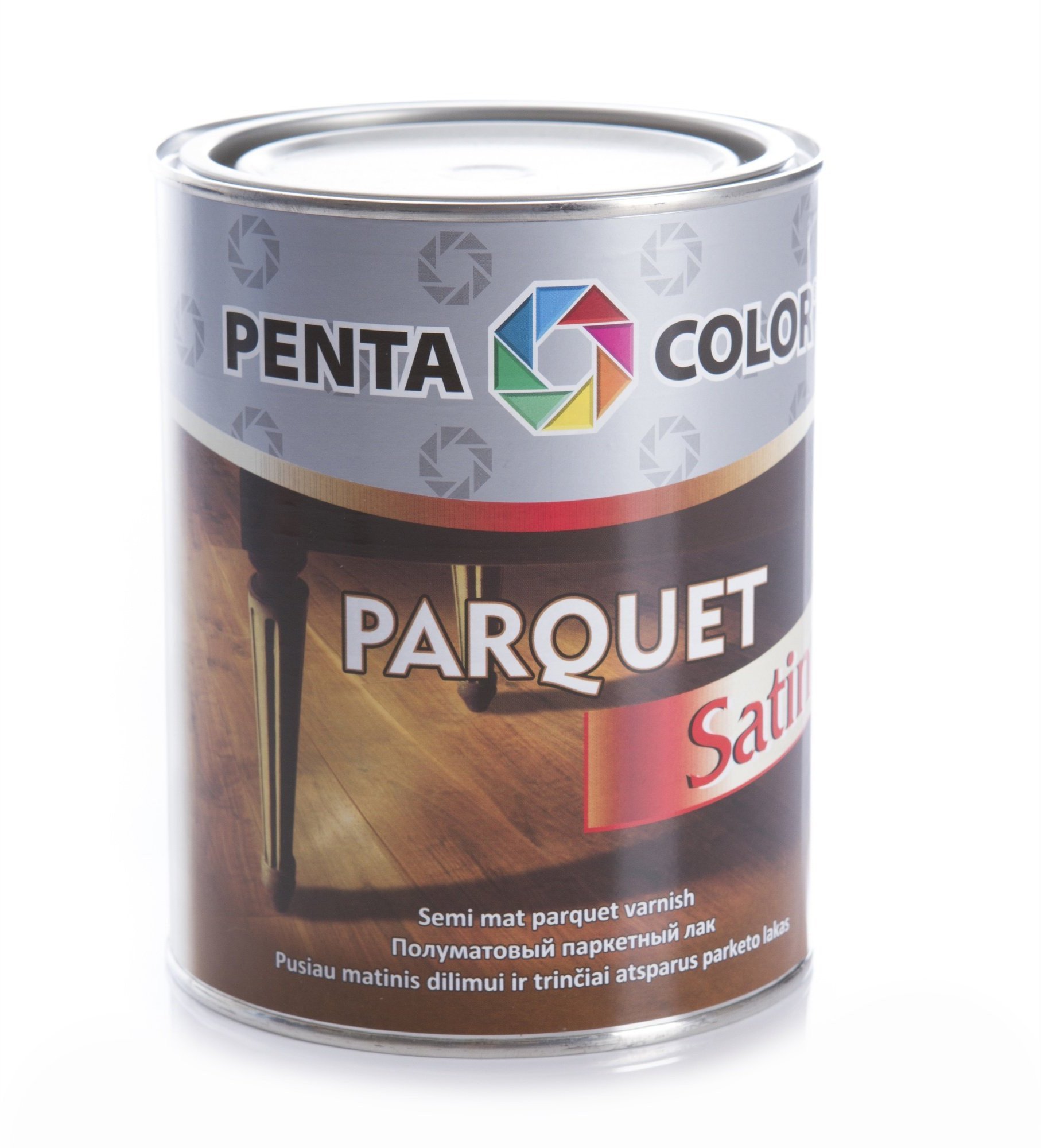 SEMI-MATTE ACRYLIC LAQUER PARQUET 0,9