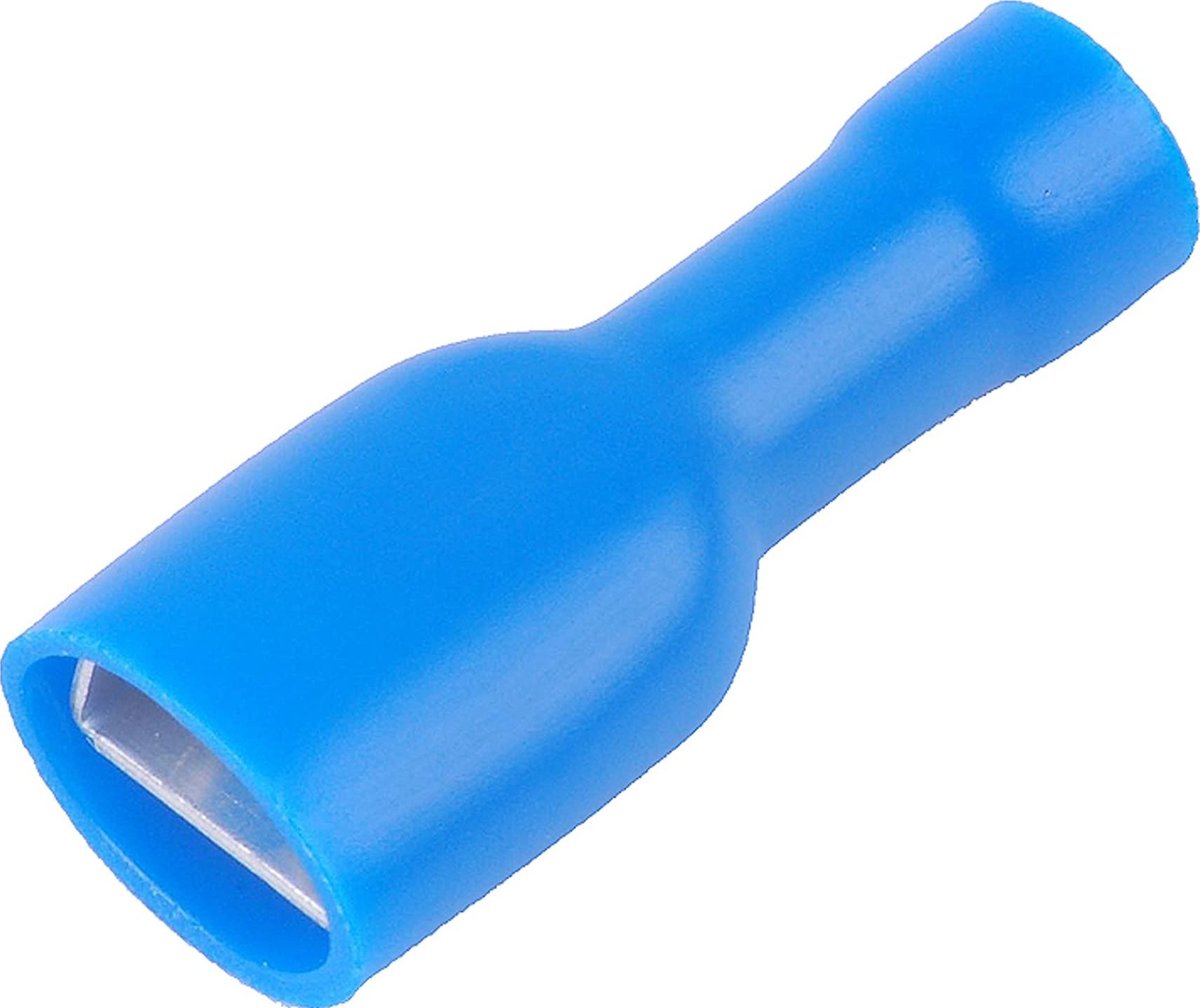 Blow 5553# Konektor-601012 płaski żeński izol. cały