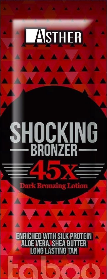 Asther Shocking Bronzer X50 Do Opalania x10szt