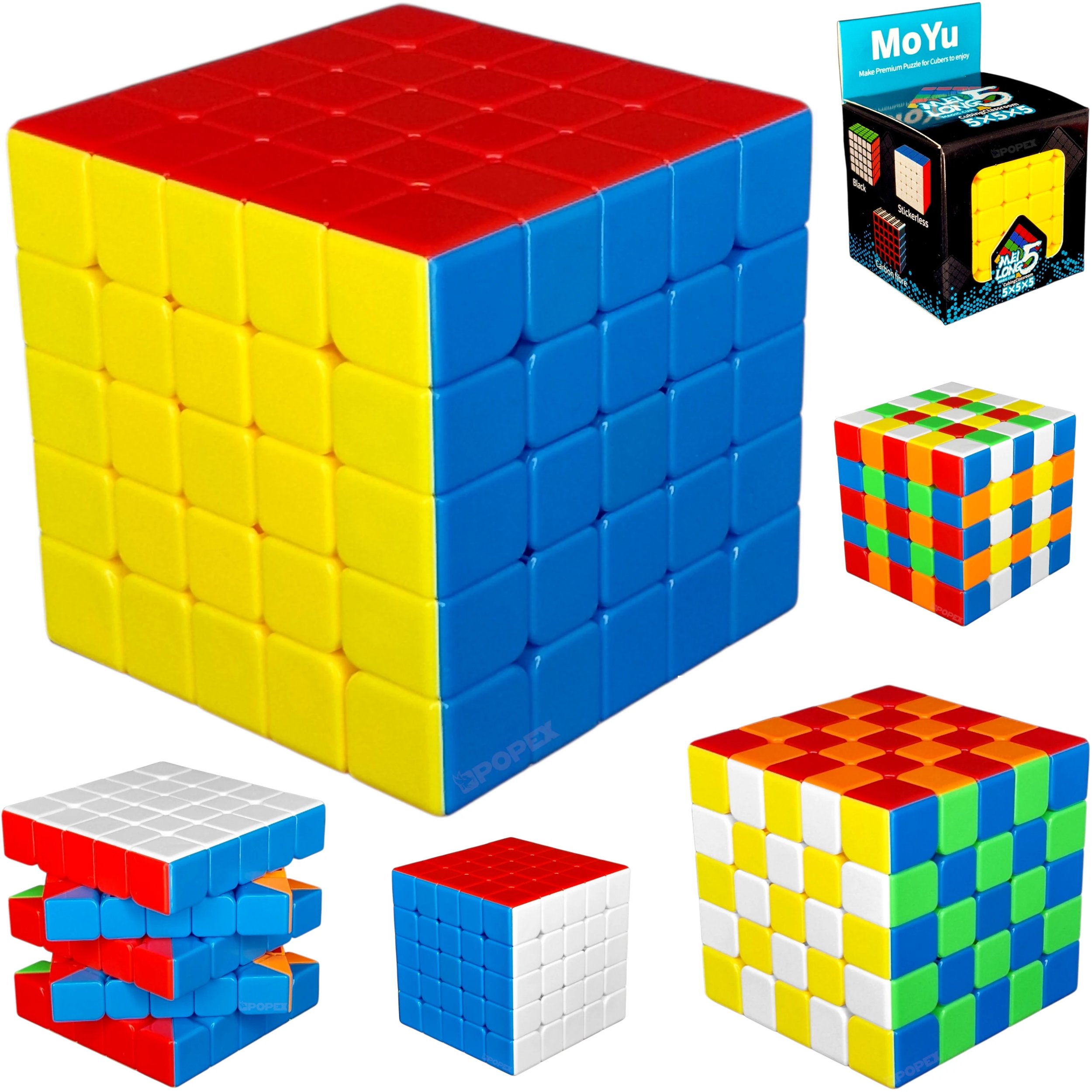 KOSTKA RUBIKA 5x5 MOYU MEILONG UKŁADANKA ŁAMIGŁÓWKA