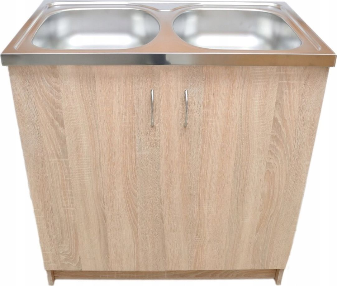 Deftrans 064-D-08043 DEFTRANS SZAFKA POD ZLEWOZMYWAK 80X50 2D0S DSM DĄB SONOMA // DEF.064-D-08043