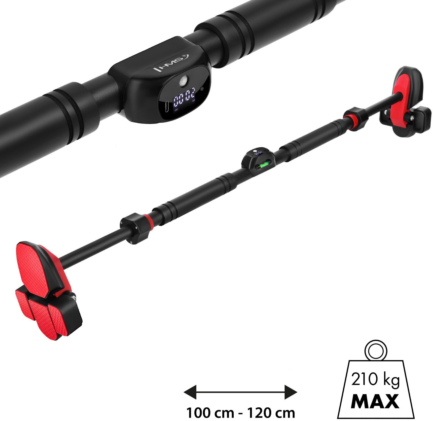 DD501 DRĄŻEK ROZPOROWY DO PODCIĄGANIA Z POCZWÓRNYM WSPARCIEM I LICZNIKIEM HMS