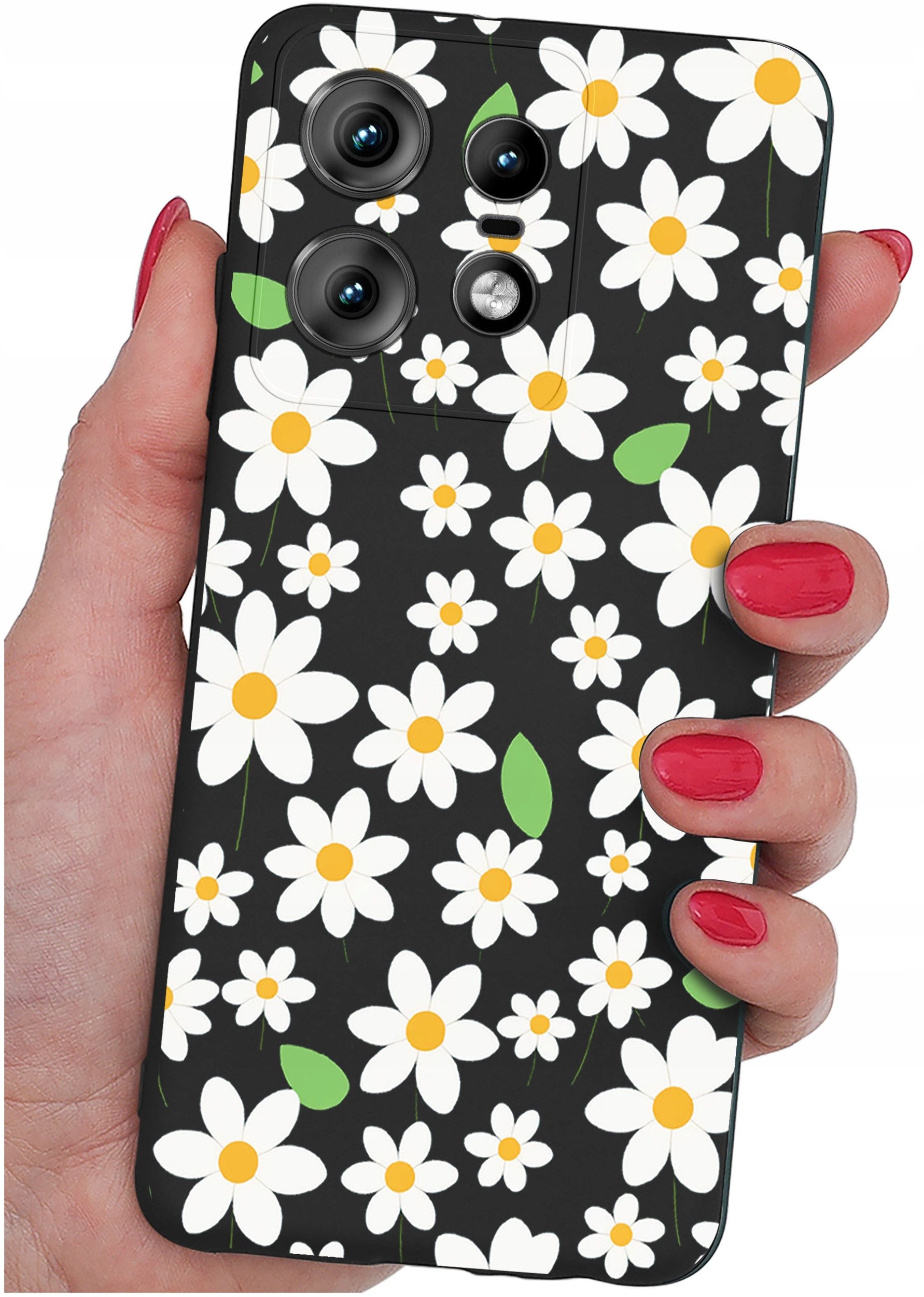 Etui do Motorola Moto EDGE 50 Pro WZORY |SILIKONOWE MATT CASE