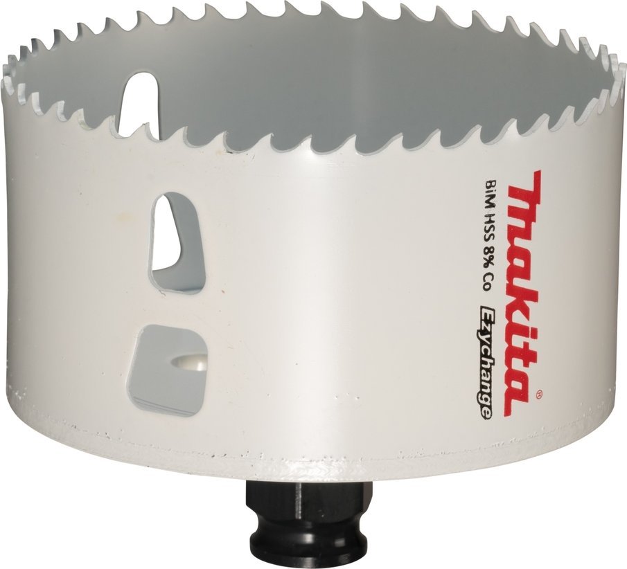Makita MAKITA OTWORNICA BIM HSS-Co 8% 89mm EZYCHANGE METAL, STAL, ALU, DREWNO, PVC