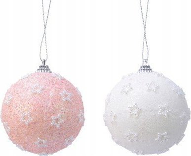 Kaemingk Bombka choinkowa nietłukąca w gwiazdki 8 cm